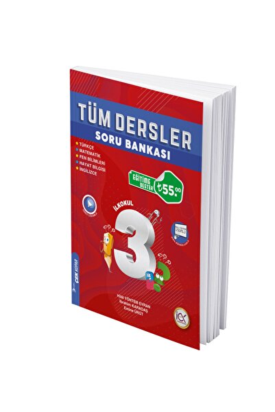 İlk Önce Yayıncılık 3. Sınıf Tüm Dersler Soru Bankası 2023