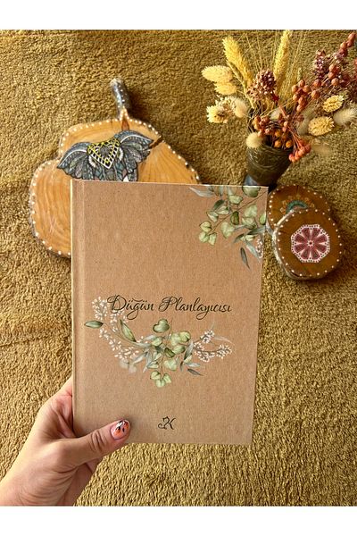 Kedirengi Wedding Planner| Eucalyptus| Hard Cover| Dowry List Notebook