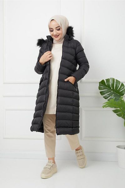 Swank Miss Nac Long Puffer Jacket
