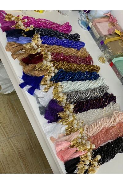 AGH Değerli Hediyeler 5 штук кришталевих чотків для особливих днів