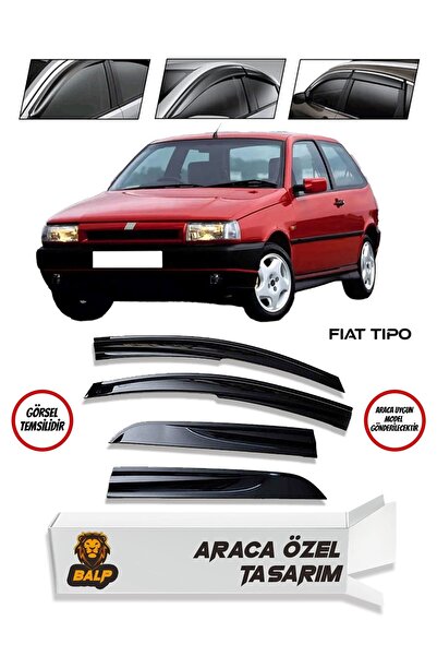 Point Fiat Tipo Mügen Cam Rüzgarlığı Tüm Kasalara Uyumlu 4 Lü Takım