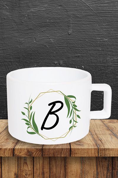 yhfoto Cup with Letter B