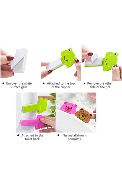 optana Toilet Seat Hygienic Lifting Apparatus Lid Opening