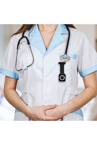 HTstore Watch 40mm Krd-44 Silicone Cord-white