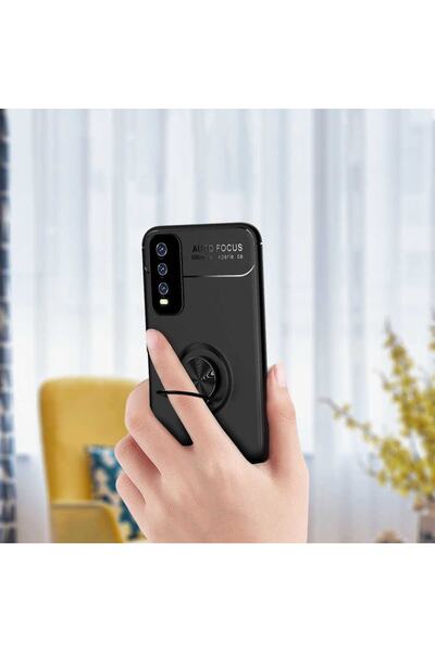 HTstore Vivo Y20S Case Ravel Silicone Cover-Red