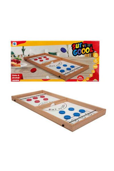 Sunman Smile Games Shooting And Goal Wooden Box Game