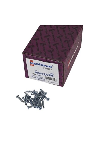 Meridyen Yhb Matkap Uçlu (akıllı) Vida 4,2x50 Yarım Kutu (250 Adet)