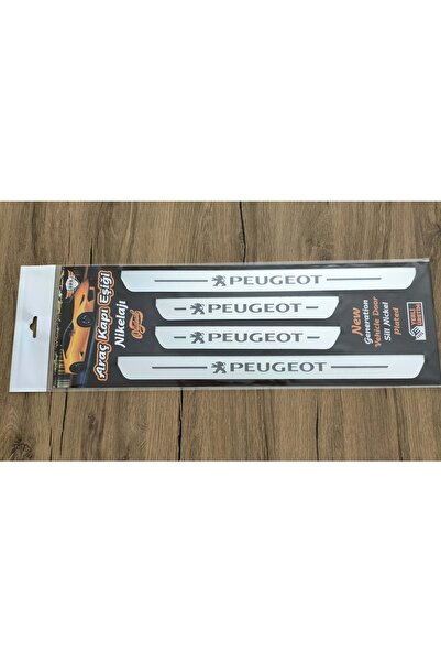 NERİMAN OTOMATİV Peugeot 307 Özel Kapı Eşik Yazısı Krom
