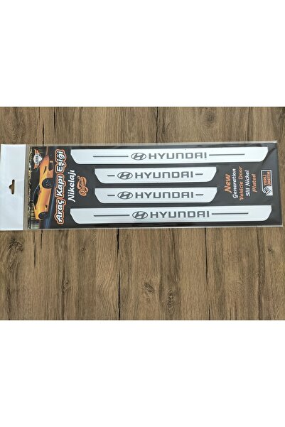 NERİMAN OTOMATİV Hyundai Getz Özel Kapı Eşik Yazısı Krom