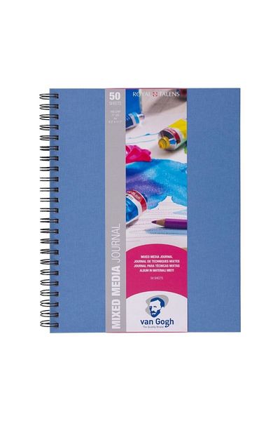 Van Gogh Caiet multifuncțional A4 160gr. 50 Ypr. Copertă rigidă spiralată