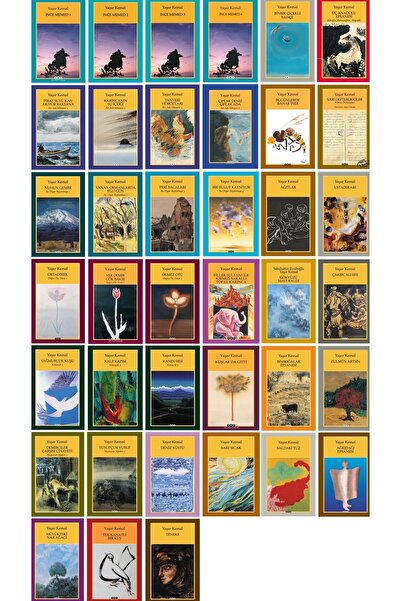 Yapı Kredi Yayınları Yaşar Kemal 39 Kitaplık Dev Set