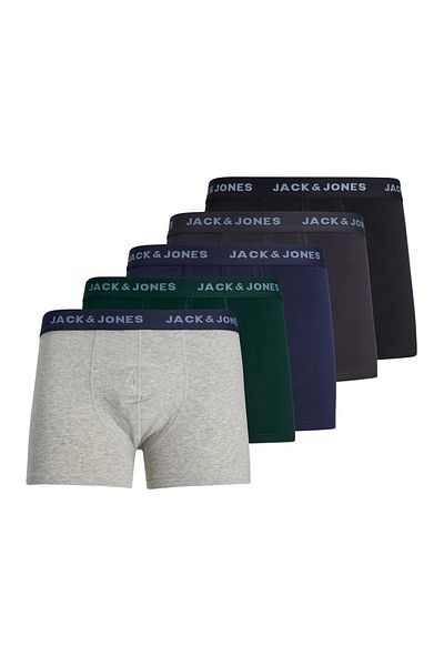 Jack & Jones Ανδρικό σετ μπόξερ 5 τεμαχίων Jack&jones Multi-Colored 12211147
