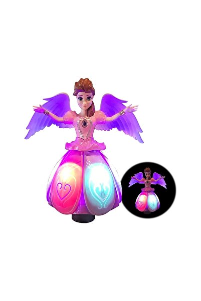 Özmiş Oyuncak Oyuncak Dans Eden Prenses Bebek Sesli Işıklı Hareketli Oyuncak Pretty