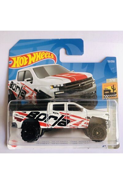 HOT WHEELS 2022 Yeni - New 19 Chevy Silverado Trail Boss Lt Beyaz 1:64 Ölçek ...