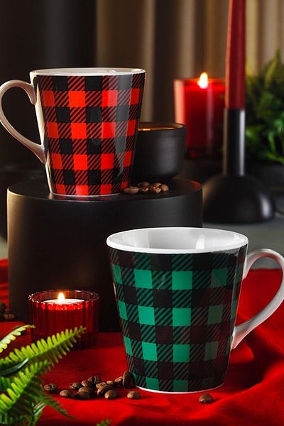 Kütahya Porselen Ezgi 2-Piece Mug Set 11896