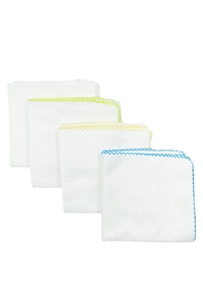 Ekebaby 10 Pack Luxury Baby Combed Cotton Wipes 28x28 Cm
