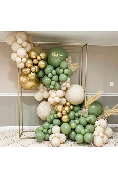 Kalisan Retro Balloon Chain - Sea Sand-Eucalyptus Modalist Designer New744636