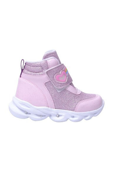 Cool Kids Cool Linda Çocuk Pembe Simli Işıklı Bot
