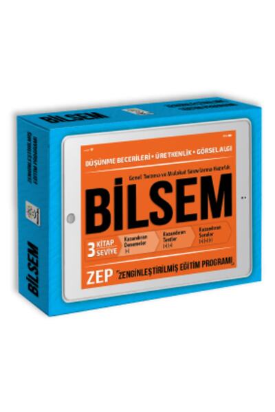 yükselen zeka Bilsem Hazırlık Seti