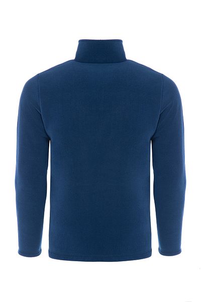 VEGA PORT Unisex Indigo 4 Pocket Crown με φερμουάρ Μοντέλο Outdoor Fleece