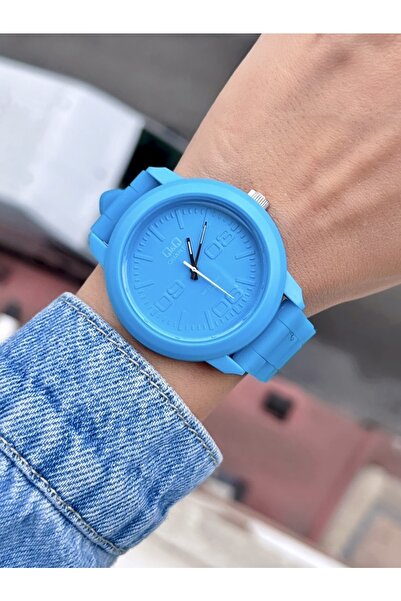Q&Q Unisex Kol Saati Silikon Kordon Spor Model Su Geçirmez 2 Yıl Garantili