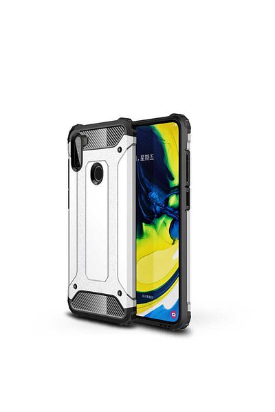 HTstore جراب جالاكسي M11 من السيليكون - رمادي