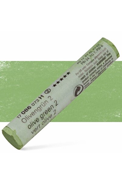 Schmincke Artist Soft Pastel Paint : 086 H : Olive Green 2