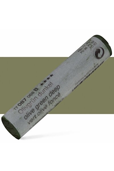 Schmincke Artist Soft Pastel Paint : 087 B : Olive Green Deep