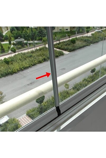 Genel Markalar Alüminyum Fitil, Cam Balkon, 0-150 cm, Dayanıklı, Hafif, Kolay Montaj 2 Yıl Sağ Kapı Contası Çam KZ