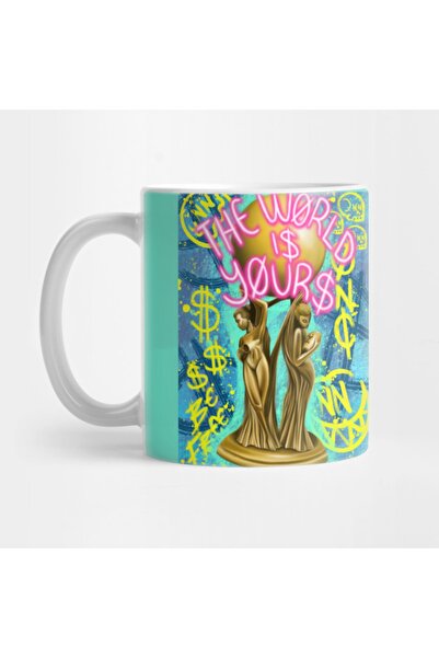 Pixxa The World Is Yours Mug