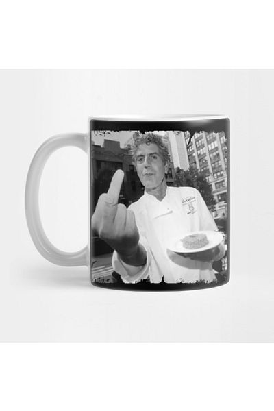 Pixxa Anthony Bourdain Mug