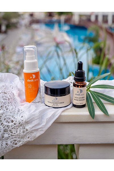 DEDCARE Göz Çevresi Serum + Nemlendirici Krem + Güneş Koruyucu