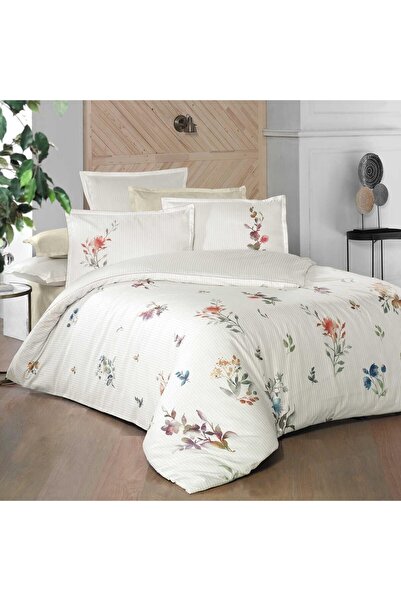 Sarev Lıda V1 Saten Nevresim Takımı King Size