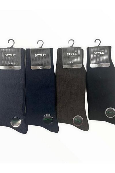 Style 7949 Ανδρικές κάλτσες ειδικής σειράς Personality Bamboo Thick Organic 4 Pack