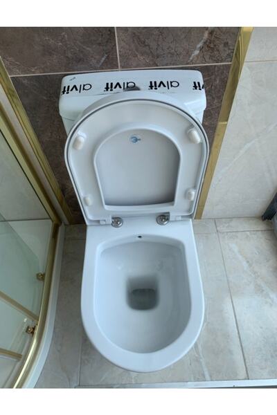 ALVİT Safran Duvara Sıfır Klozet