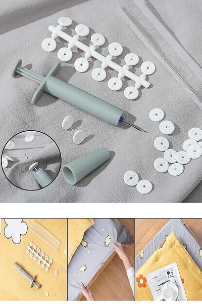 MasterCar Quilt Cover And Sheet Holder Stabilizer Button Set Bed Organizer Fabric Fixing Button