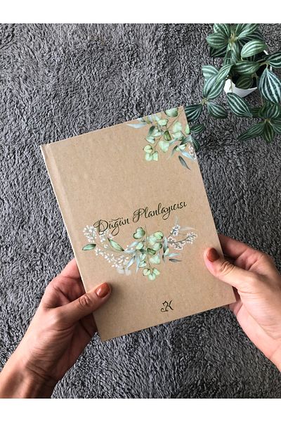 Kedirengi Wedding Planner| Eucalyptus| Hard Cover| Dowry List Notebook