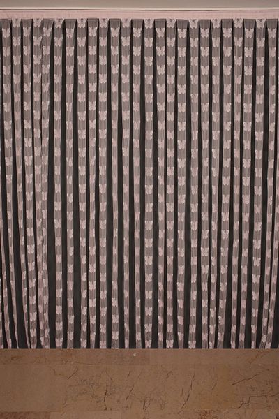 AKÇA TEKSTİL Butterfly Model Powder Curtain 300*270 Cm