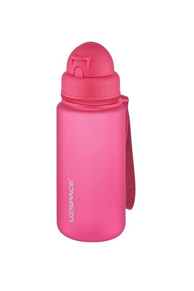 Uzspace 400 ml Tritan Water Bottle with Straw Odor Leakage No Bpa