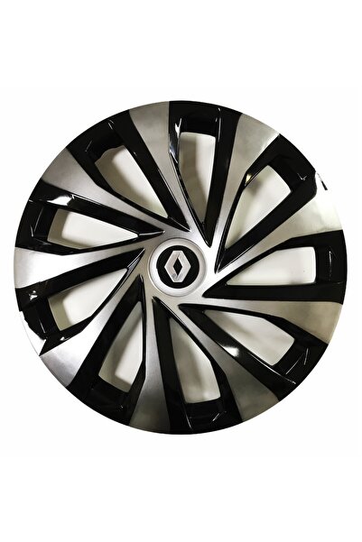 point marketing Renault 12 Uyumlu 14 Inç Piano Black Siyah Jant Kapağı 4 Adet