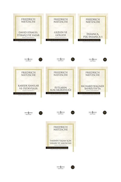 TÜRKİYE İŞ BANKASI KÜLTÜR YAYINLARI Hasan Ali Yücel Klasikleri-friedrich Niet...