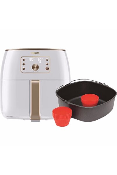 Philips Xxl Airfryer Beyaz Aksesuar+ Blender Hediyeli