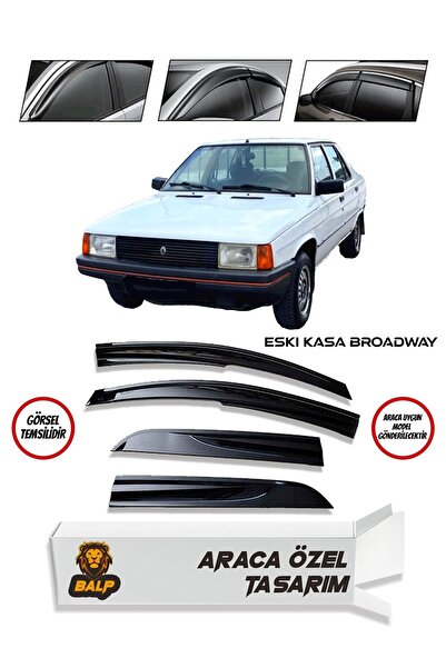 BALP Renault Broadway Eski Kasa Cam Rüzgarlığı 4lü Takım