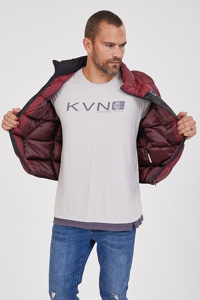 Kevin Ανδρικό φουσκωτό γιλέκο K209 Claret Red
