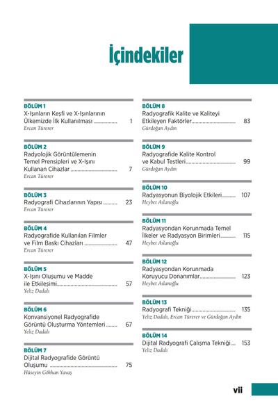 Dünya Tıp Kitabevi Radyografi Teknikleri