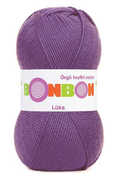 NAKO 5 τεμάχια καραμέλα Luxury Knitting Yarn - 98683 Purple