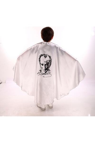 OTOTEDARİKOTOMATİKTEDARİKSİSTEMİ Atatürk Baskılı Beyaz Pelerin