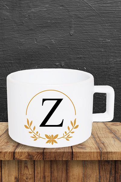 yhfoto Z Letter Cup