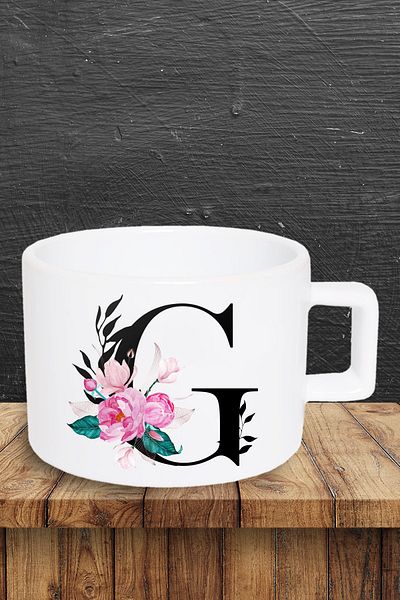 yhfoto Cup with Letter G - 24a