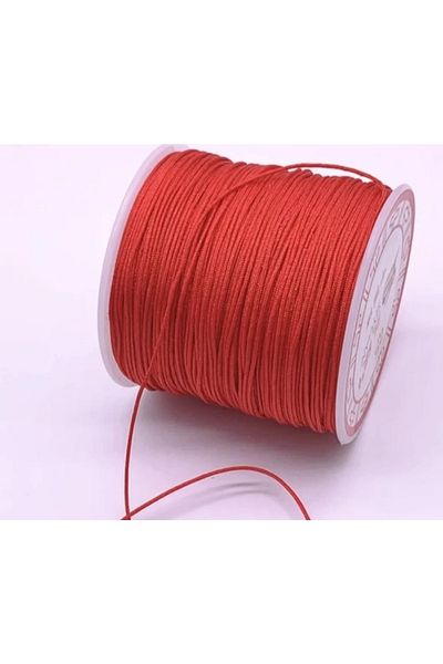 yiğit aksesuar Red Parachute String 10 Meters 0.8 Mm